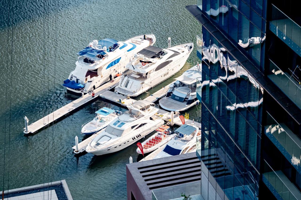 Higuests - Unique Studio With Stunning Panoramic Marina Views 迪拜 外观 照片