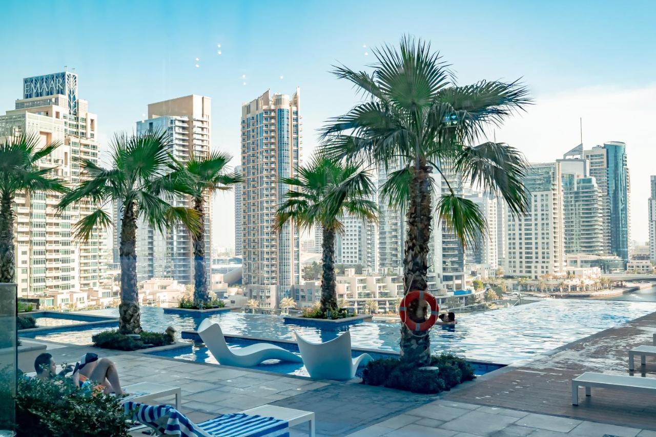 Higuests - Unique Studio With Stunning Panoramic Marina Views 迪拜 外观 照片